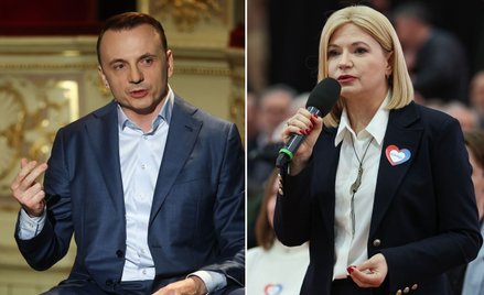 Łukasz Gibała i Monika Piątkowska