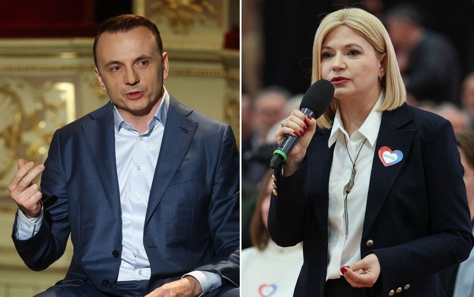 Łukasz Gibała i Monika Piątkowska