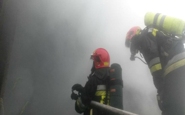 Tragiczny pożar domu w Żaganiu