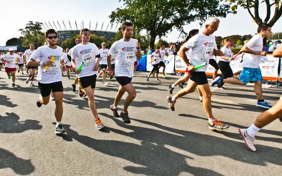 Ubiegłoroczny bieg w Warszawie