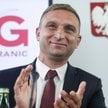 Lider Ruchu Obrony Granic Robert Bąkiewicz na posiedzeniu Parlamentarnego Zespołu Ruch Obrony Granic
