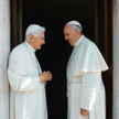 Jak papież z papieżem... Benedykt i Franciszek, Watykan, czerwiec 2015