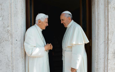 Jak papież z papieżem... Benedykt i Franciszek, Watykan, czerwiec 2015