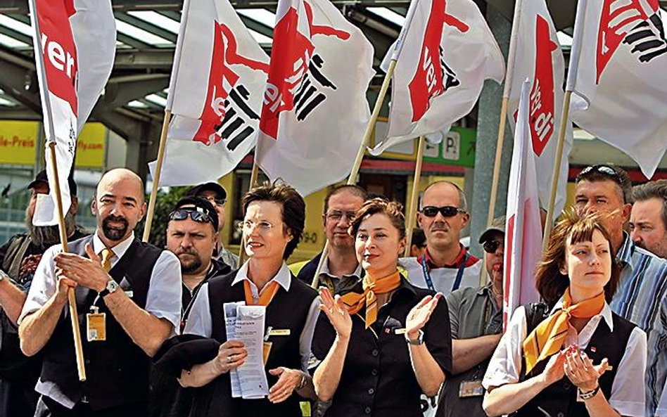 Pracownicy chcą podwyżek. W ubiegłym tygodniu strajkowała m.in. załoga niemieckiej Lufthansy