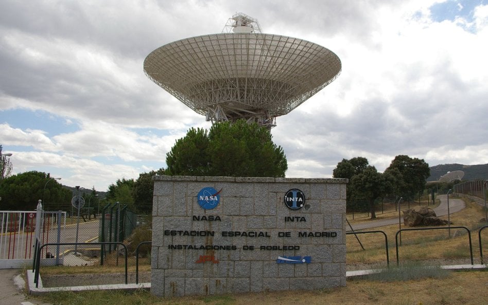 Madrid Deep Space Communications Complex (MDSCC) w Robledo de Chavela pod Madrytem