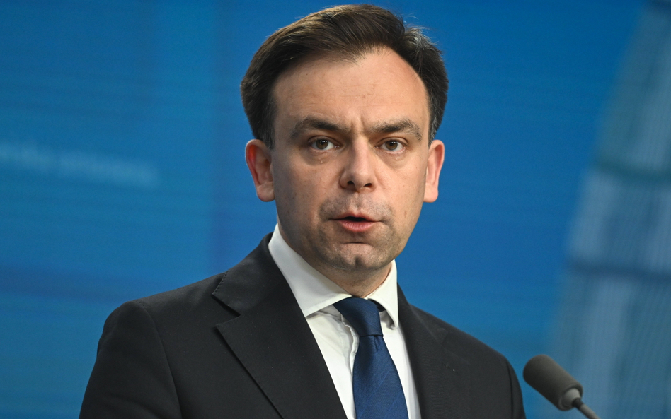Minister finansów Andrzej Domański