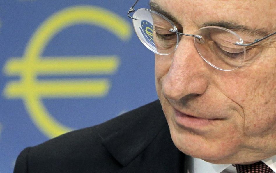 Mario Draghi, prezes Europejskiego Banku Centralnego