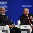 Premier Indii Narenda Modi i prezydent Rorsji Władimir Putin