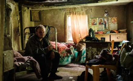 Jeden z mieszkańców Lisiczańska