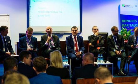 ?Uczestnicy debaty „Rynek kapitałowy dla gospodarki”, która odbyła się w ramach Kongresu Rynku Kapit