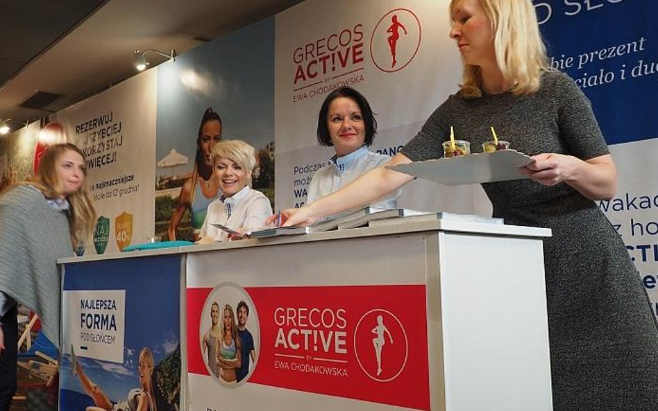 Grecos Holiday promował nowy produkt - Grecos Active by Ewa Chodakowska