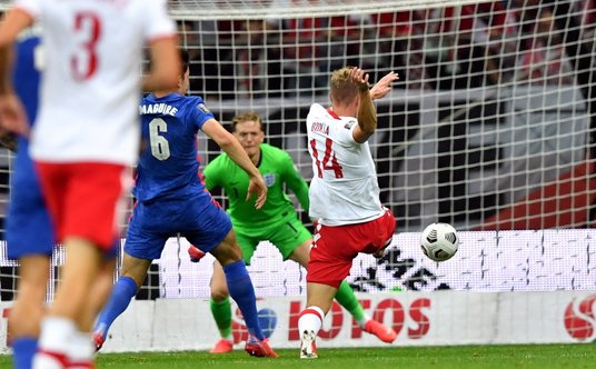 Adam Buksa zadebiutował w meczu z Albanią i zdobył bramkę. Potem zagrał z San Marino i popisał się h