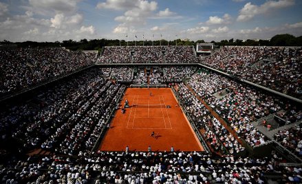 Pojedynek Rafaela Nadala z Juanem Martinem del Potro w 2018 roku. Teraz takich tłumów nie będzie.