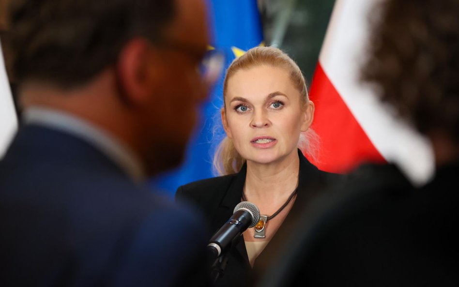 Minister edukacji Barbara Nowacka