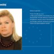 Bożena Ługowska jest „siódemką” na warszawskiej liście partii Gowina. Zdjęcie ze strony internetowej