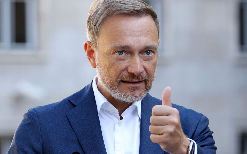 Christian Lindner, minister finansów Niemiec