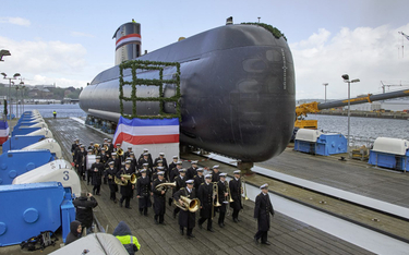 Uroczystość chrztu i wodowania okrętu podwodnego S43 typu 209/1400mod Fot./Thyssenkrupp