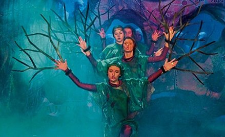 Z siostrą i bratem w Rampie