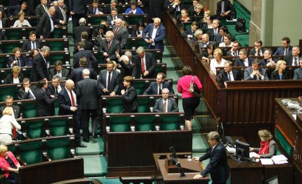 Sala posiedzeń sejmowych
