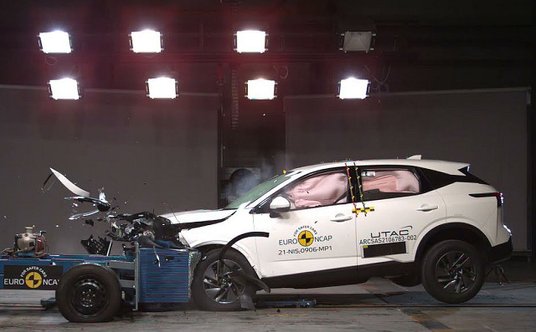 Nissan Qashqai: Bezpieczeństwo dorosłych pasażerów: 91 proc., bezpieczeństwo dzieci: 91 proc., ochro