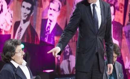 U Szymona Majewskiego poseł Poncyliusz parodiował... samego siebie