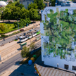 Ekologiczny mural w centrum Szczecina