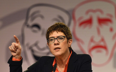Szefowa CDU Annegret Kramp-Karrenbauer.