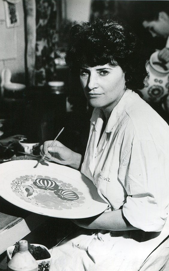 Malarka Barbara Cyrn. Fot. Archiwum MZKiD we Włocławku