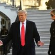 Bloomberg Donald i Melania Trump opuszczają Biały Dom