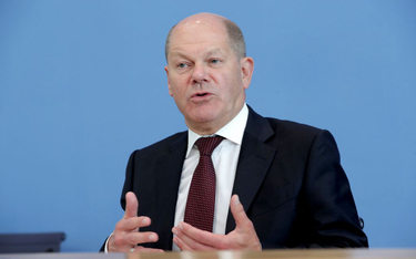 Niemiecki minister finansów Olaf Scholz