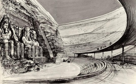 Koncepcji ocalenia świątyń było kilka – od postawienia dwóch zapór, przez ochronę za pomocą dwóch cz