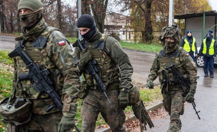 Polscy żołnierze w Przewodowie