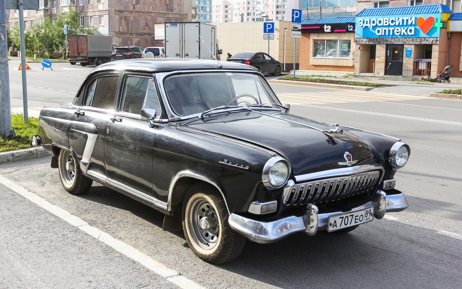 GAZ-M-21, pierwszy model marki Wołga, produkowany w latach 1956-1970