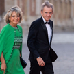 Bernard Arnault z żoną w Wersalu podczas wizyty króla Karola III we Francji w 2023 roku.