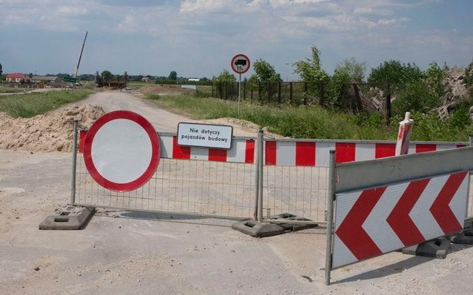 Budowa dróg - korki na autostradach