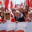 Prezes PiS Jarosław Kaczyński na „Wielkim Marszu za Polską”