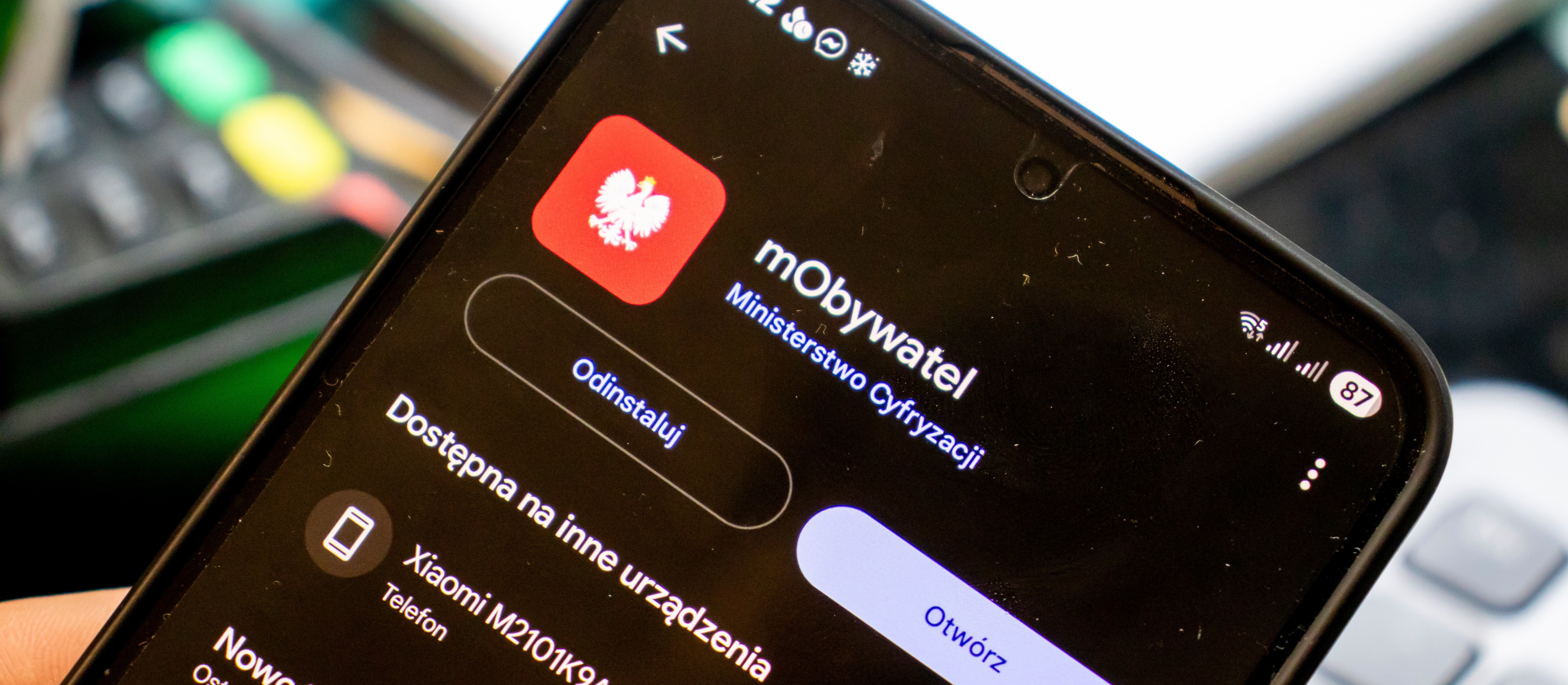 Będzie nowa usługa w aplikacji mObywatel. Rząd przyjął projekt ustawy