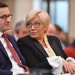 Premier Mateusz Morawiecki i prezes Trybunału Konstytucyjnego Julia Przyłębska