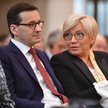 Premier Mateusz Morawiecki i prezes Trybunału Konstytucyjnego Julia Przyłębska