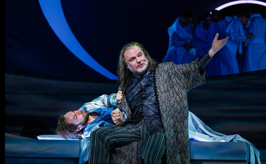 Tomasz Konieczny (Kurwenal) I Michael Spyres (Tristan), Metropolitan Opera