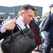 Sławomir Mentzen w drodze na spotkanie z Rafałem Trzaskowskim w Toruniu