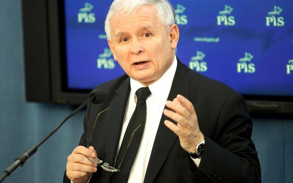 Lider PiS Jarosław Kaczyński