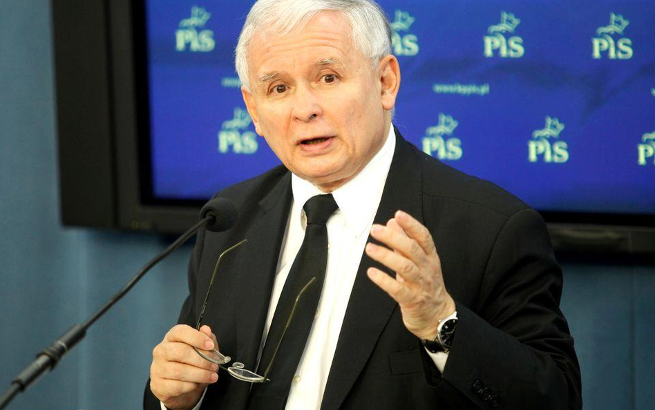 Lider PiS Jarosław Kaczyński