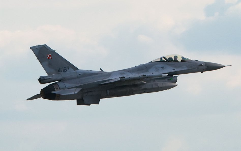 W polskich dyżurnych myśliwcach F-16, które poderwano w czasie, gdy rosyjska rakieta naruszyła polsk