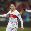 Kerem Akturkoglu z Turcji po strzale bramki