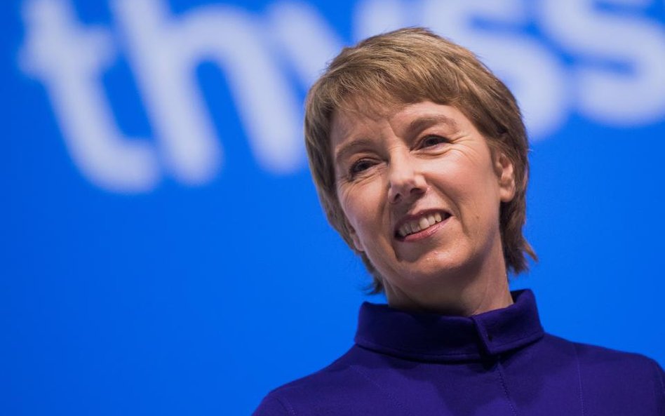 Martina Merz, nowa szefowa ThyssenKrupp