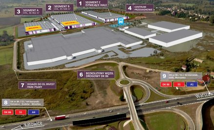 200 tysięcy metrów magazynów w śląskich Psarach