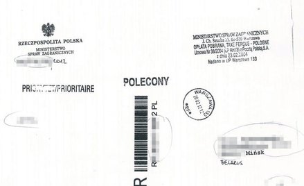 Koperty zawierające PIT otrzymało około 30 białoruskich opozycjonistów