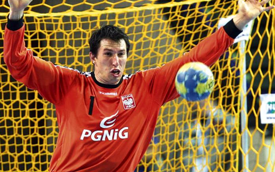 Sławomir Szmal, 34 lata. Zawodnik Vive Targi Kielce, w latach 2005 – 2011 w Neckar-Rhein Loewen (Nie