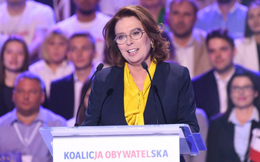 Małgorzata Kidawa-Błońska zapewniała o wprowadzeniu po wyborach realnej równości kobiet i mężczyzn